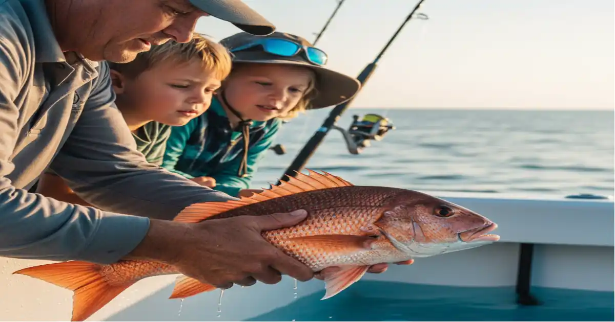 Family Fish ThunderontheGulf: Epic Adventures for All Ages on Alabama's Coast