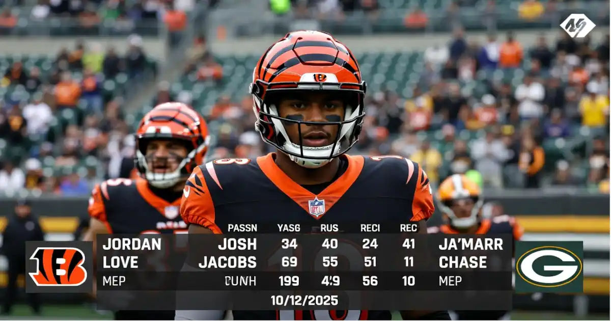 Bengals vs Green Bay Packers Match Player Stats: Complete Performance Breakdown