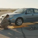How to Change a Tire Without a Jack