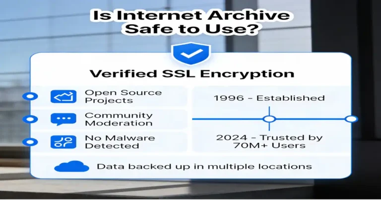 Is Internet Archive Safe to Use? A Complete Safety Guide