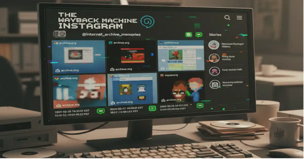 the wayback machine instagram