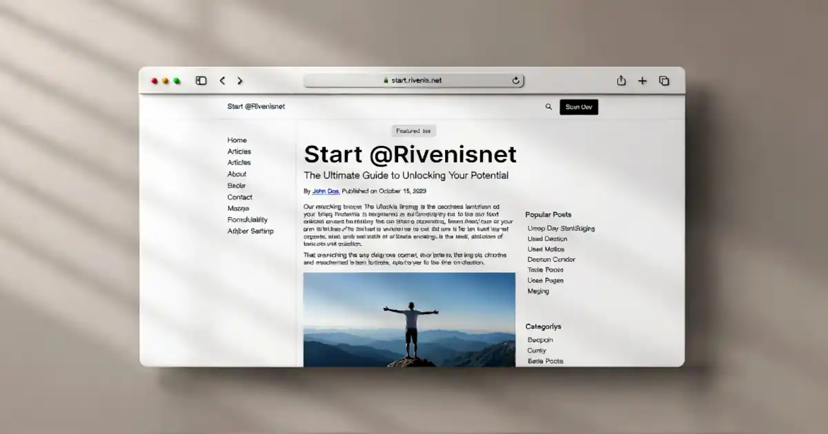 Start @rivenisnet: Unlock Powerful Digital Infrastructure Today