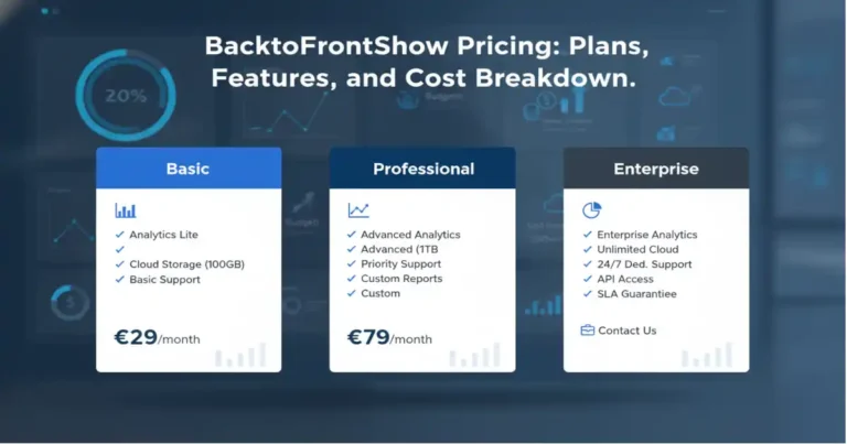 BacktoFrontShow Pricing: Plans, Features, and Cost Breakdown
